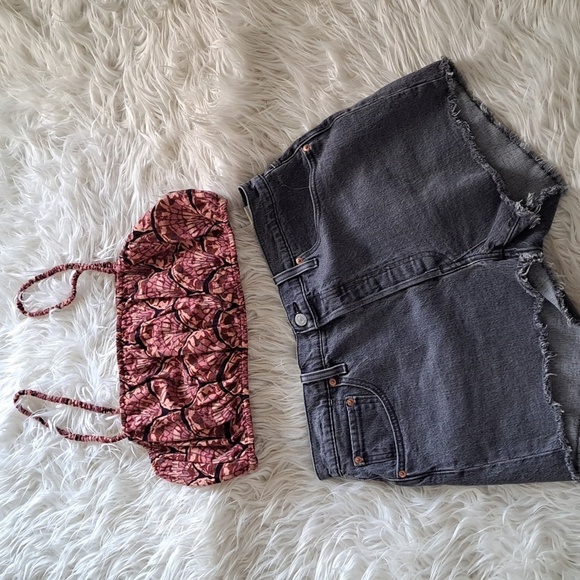 Madewell size Large cropped top - Picture 1 of 5